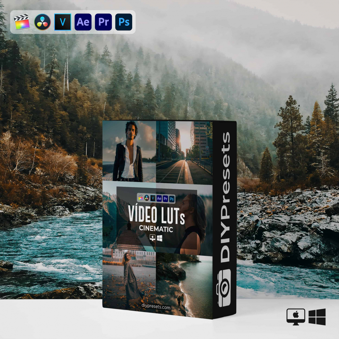 Cinematic LUTs Pack Desktop & Mobile