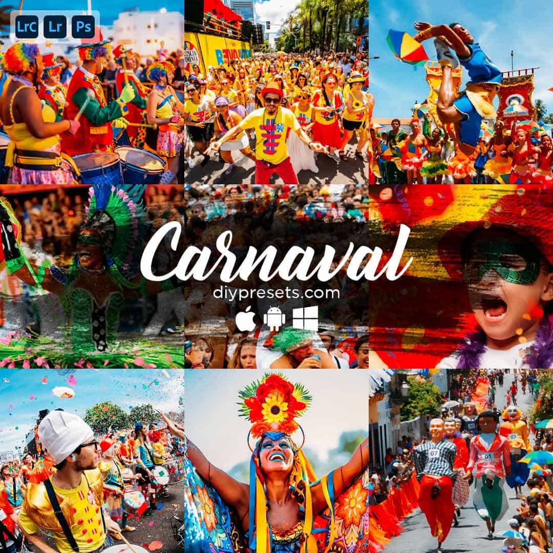 Carnaval Preset Desktop & Mobile Lightroom