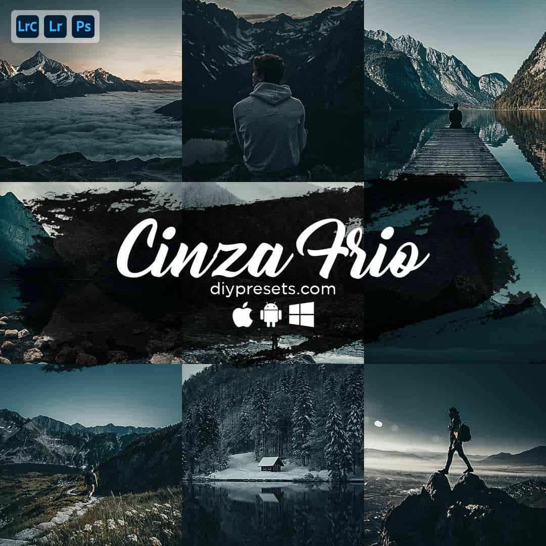 Cinza Frio Preset Desktop & Mobile Lightroom