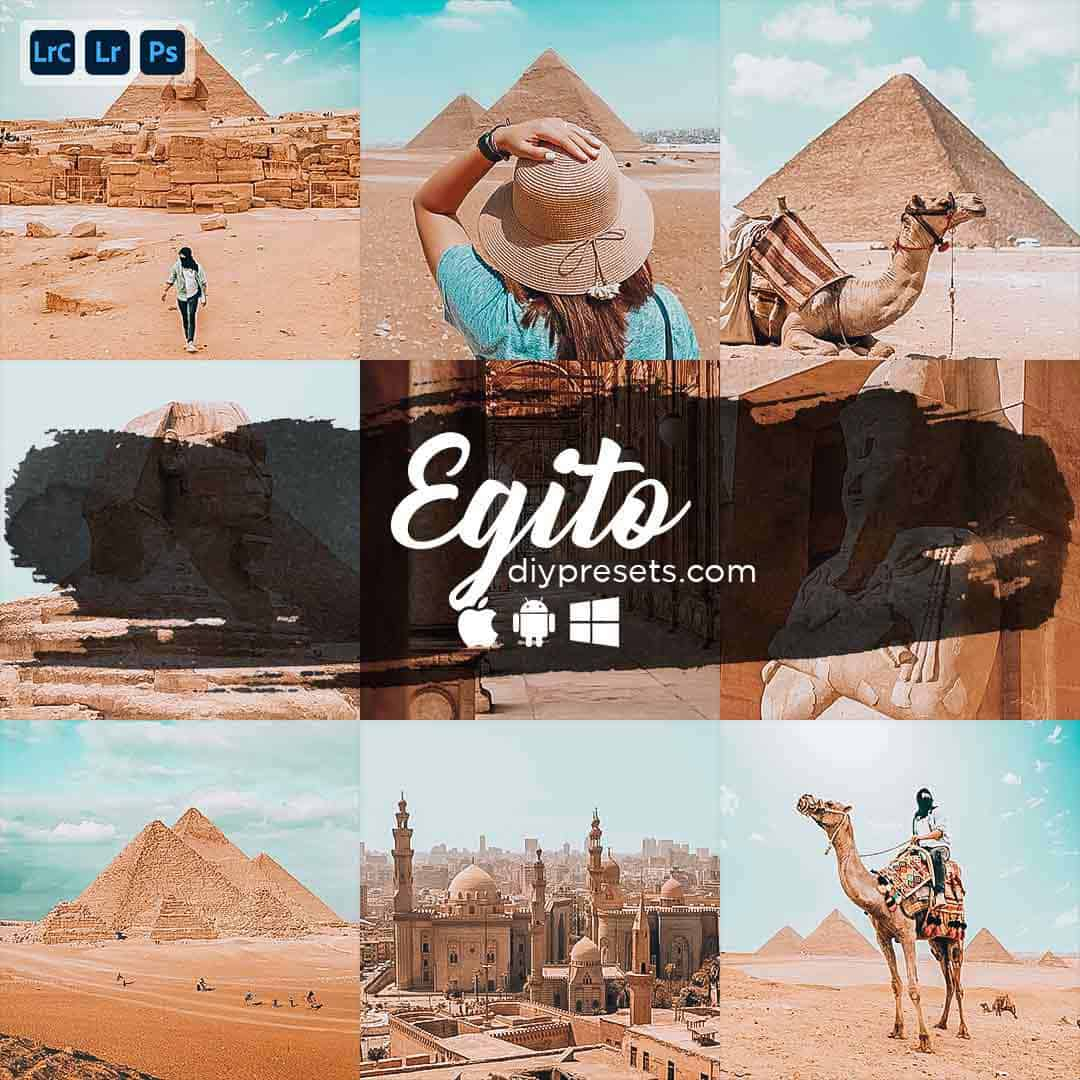 Egito Preset Desktop & Mobile Lightroom