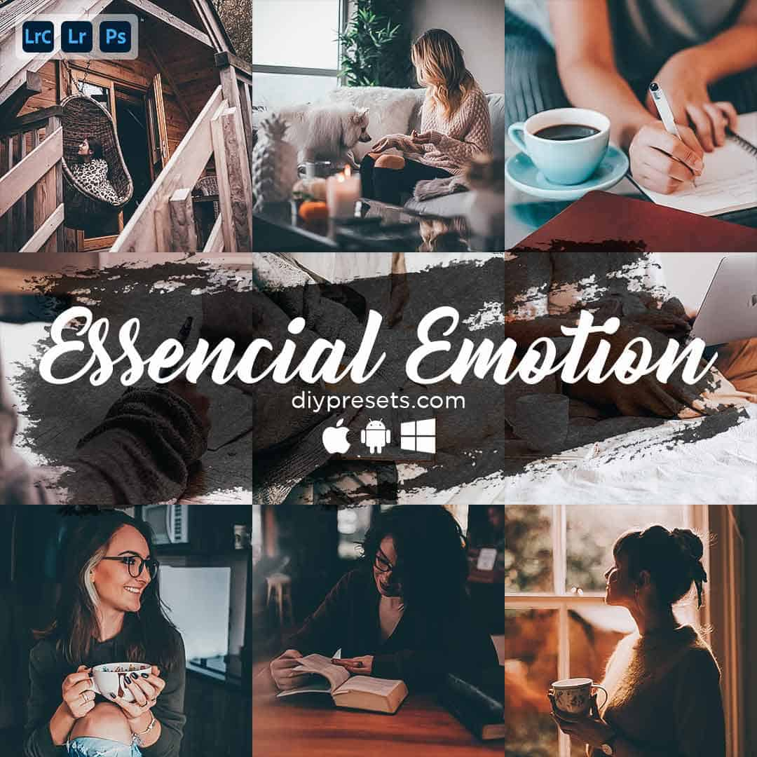 Essencial Emotion Preset Desktop & Mobile Lightroom