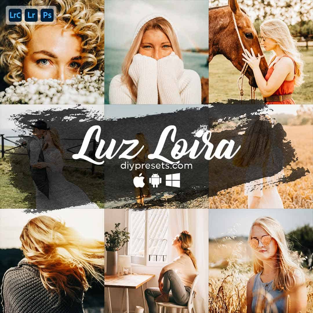 Luz Loira Preset Desktop & Mobile Lightroom